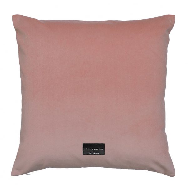 Tassel Cushion Pink Back 40x40cm One Nine Eight Five website