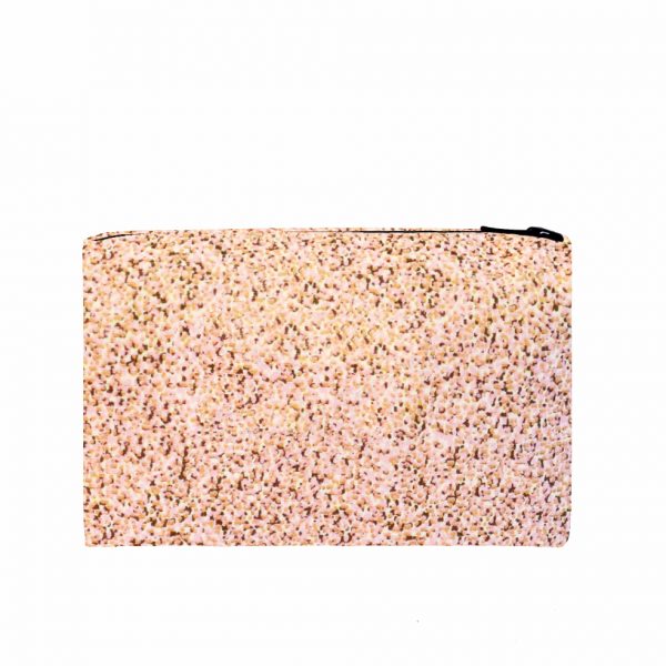 Zip Pouch Small Pixel Pink Back website ONE NINE EIGHT FIVE b