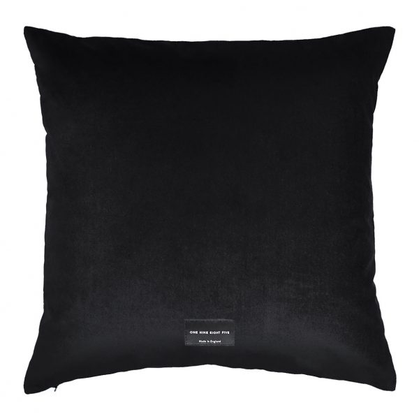 Tassel Cushion Black Back 40x40cm One Nine Eight Five Website