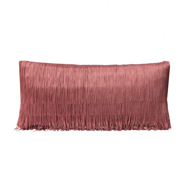 Tassel Cushion Pink 30x60cm One Nine Eight Five website