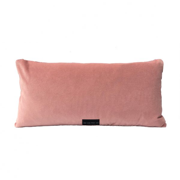 Tassel Cushion Pink Back 30x60cm One Nine Eight Five website