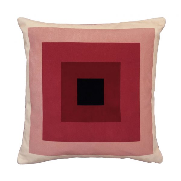 Nell Cushion Pink Front 40x40cm One Nine Eight Five Website